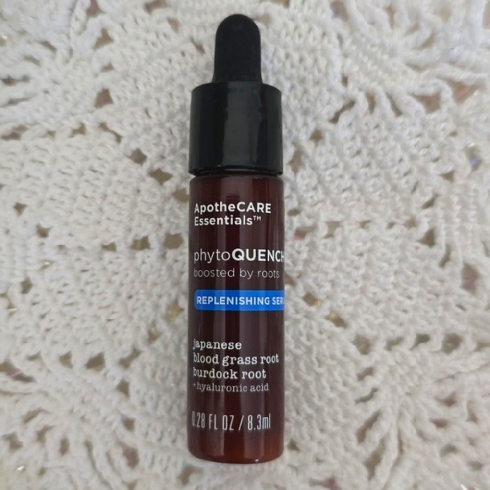 ApotheCARE Essentials PhytoQuench Replenishing Serum, Travel Size .27 Fl Oz NIB